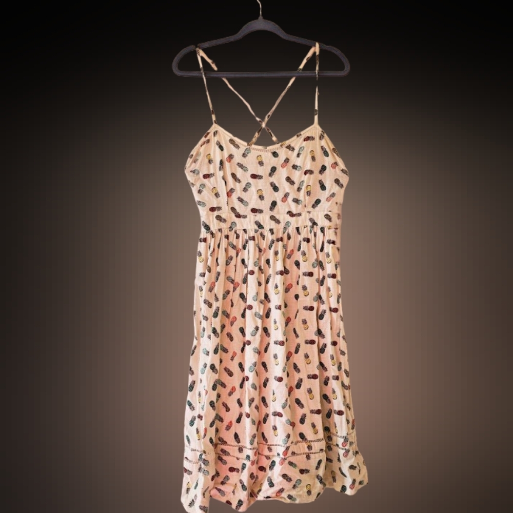 Strappy pineapple dress